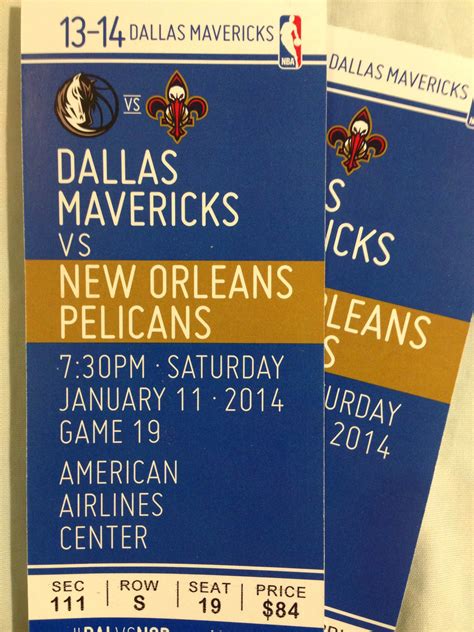 tickets to dallas mavericks game